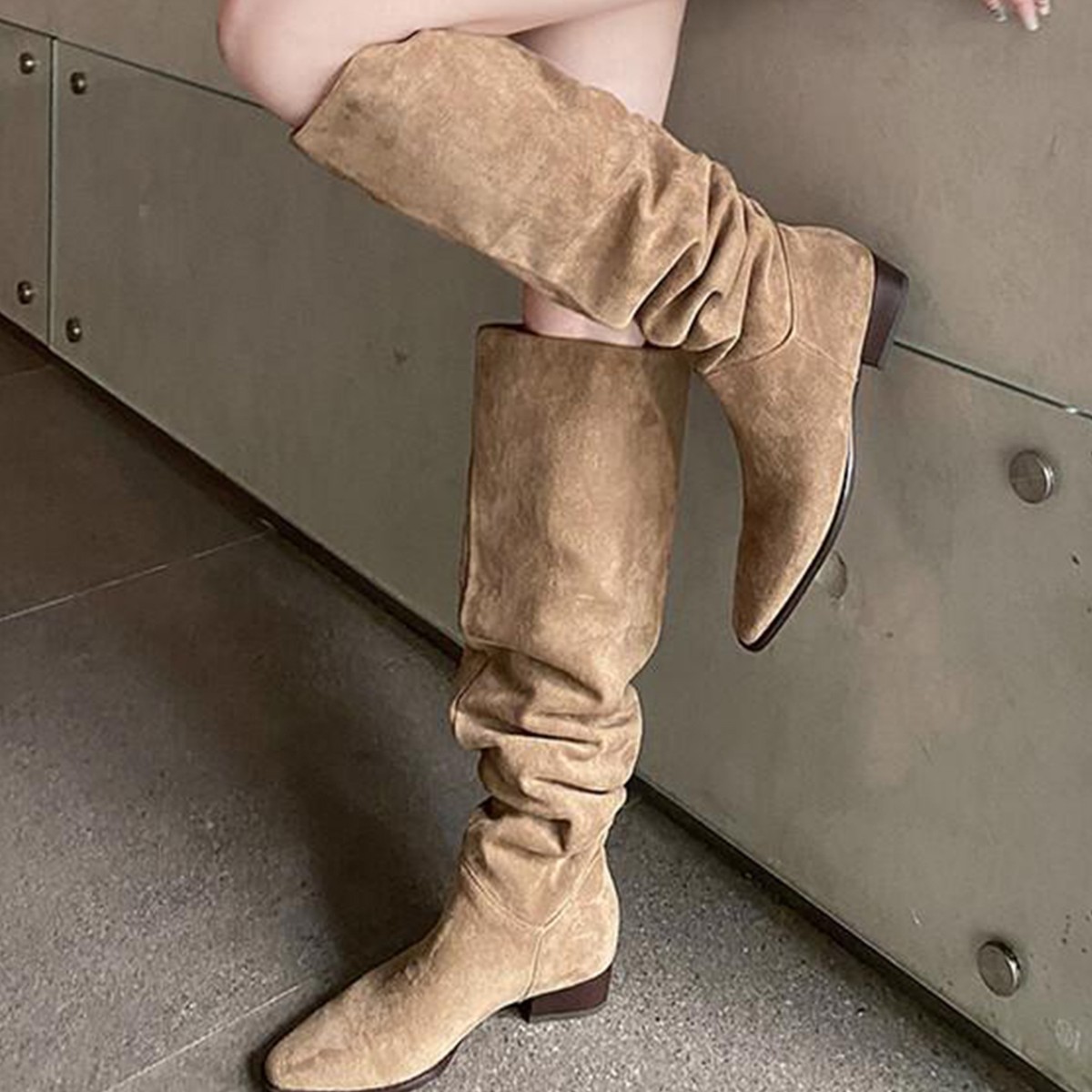 Women's knee high boots 2026 S - Sock Boot Women ulasan dan harga