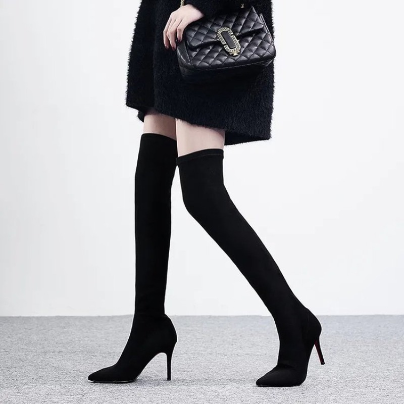 Sexy Women Thigh High Over The - Sock Boot Women ulasan dan harga