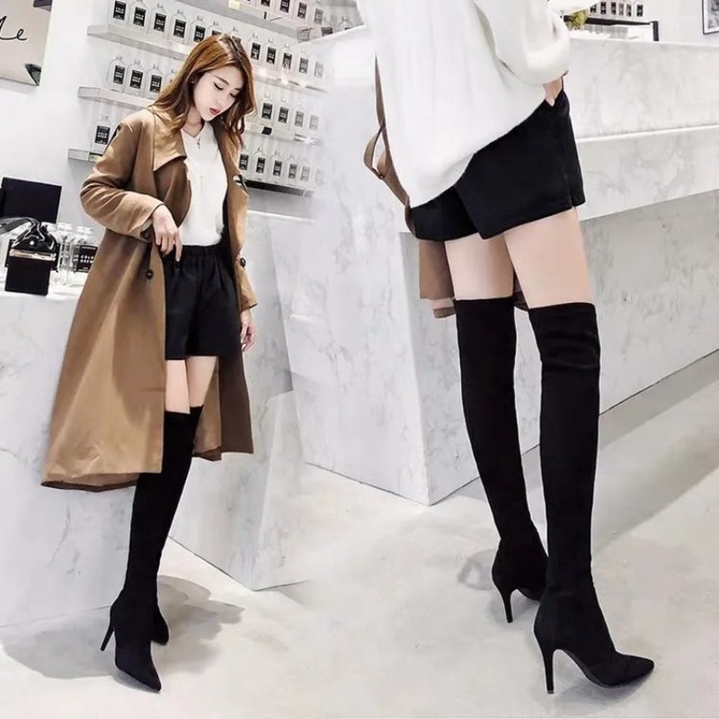 Sexy Women Thigh High Over The - Sock Boot Women ulasan dan harga