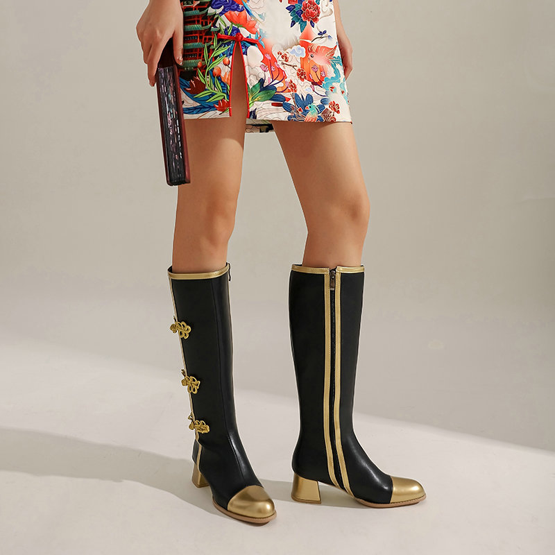 Big Size Fashion Knee High Boo - Knee High Boots Women ulasan dan harga