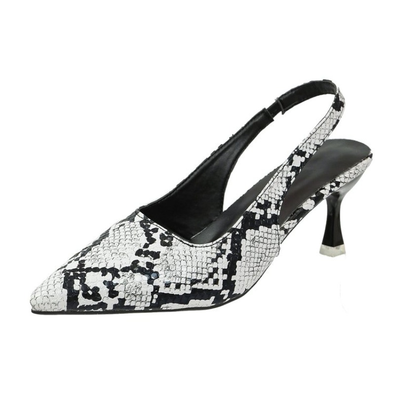 Slingback Snake Skin Pumps Sti - Women'S Shoes Quality ulasan dan harga