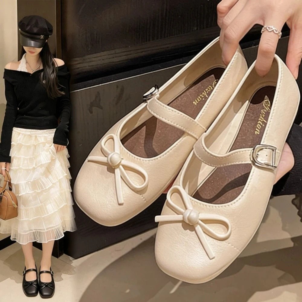 Sweet Women's Pearl Bow Tie Sa - Mule Slip On ulasan dan harga