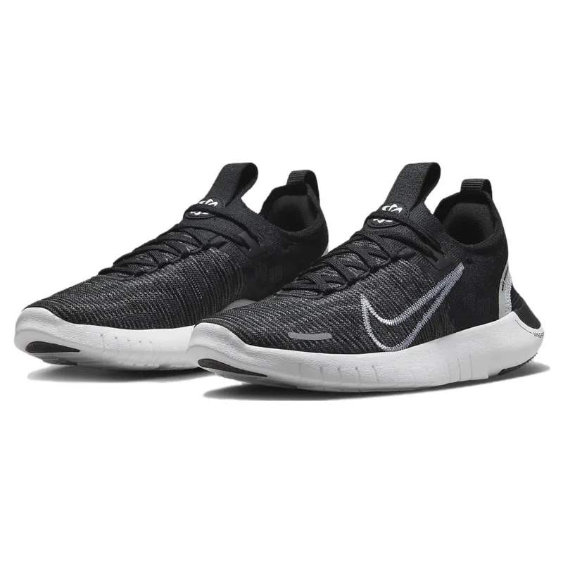 Nike Free RN Black White Women - Women Shoes Running Nike ulasan dan harga