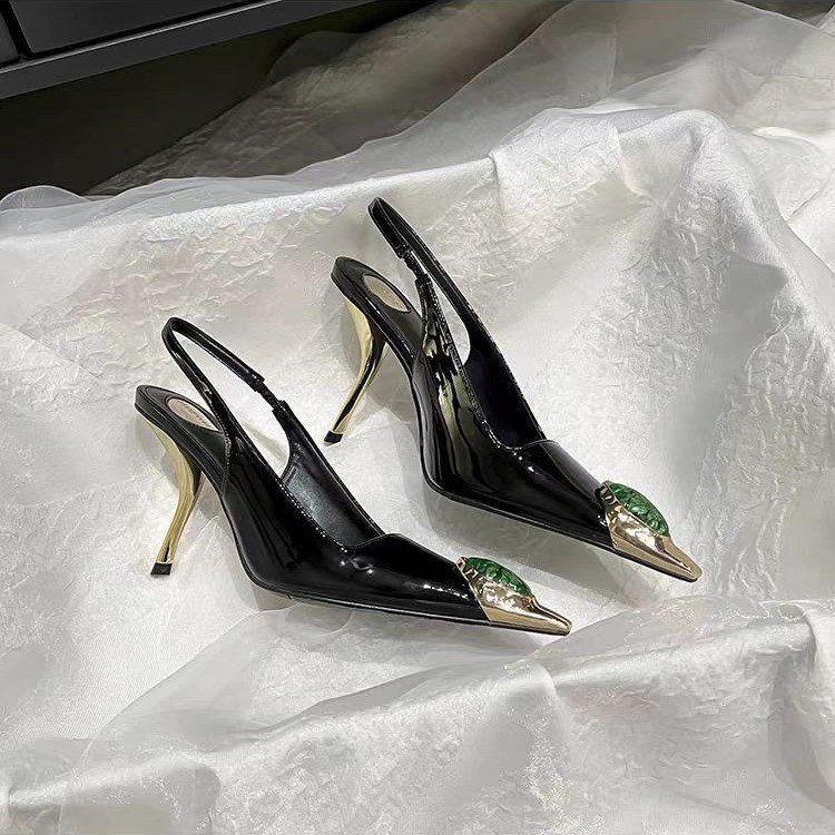 Star style Gemstone Metal Toe  - Women'S Shoes Quality ulasan dan harga