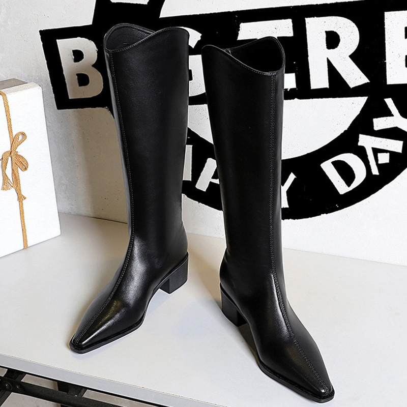 BIGTREE 2027 New Street Style  - Knee High Boots Women ulasan dan harga